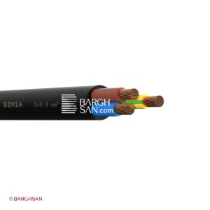 کابل افشان سه رشته 2.5 سیمیا