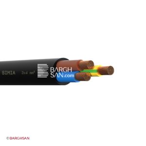 کابل افشان سه رشته 4 سیمیا