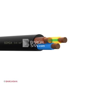 کابل افشان سه رشته 6 سیمیا