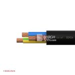 کابل افشان سه رشته 6 سیمیا از زاویه کناری