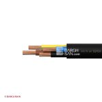 کابل افشان چهار رشته 0.75 سیمیا از زاویه کناری