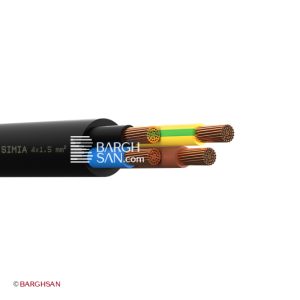 کابل افشان چهار رشته 1.5 سیمیا