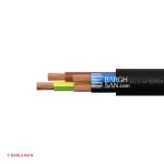 کابل افشان چهار رشته 1.5 سیمیا از زاویه کناری