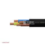 کابل افشان چهار رشته 4 سیمیا از زاویه کناری