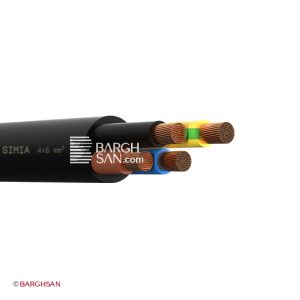 کابل افشان چهار رشته 6 سیمیا
