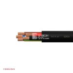 کابل افشان پنج رشته 0.75 سیمیا از زاویه کناری