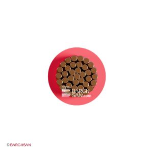 سیم برق افشان 0.75 سیمیا از زاویه رو به رو