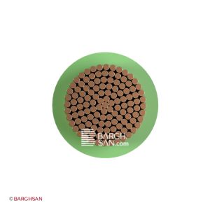 سیم برق افشان 10 سیمیا از زاویه رو به رو