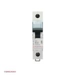 کلید مینیاتوری تک پل 32 آمپر کلاس B لگراند زاویه رو به رو