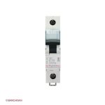 کلید مینیاتوری تک پل 10 آمپر کلاس C لگراند زاویه رو به رو