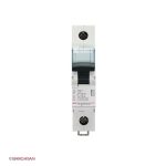 کلید مینیاتوری تک پل 32 آمپر کلاس C لگراند زاویه رو به رو