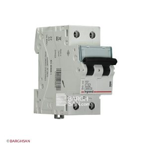 کلید مینیاتوری 2 پل 32 آمپر کلاس C لگراند