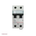 کلید مینیاتوری 2 پل 32 آمپر کلاس C لگراند زاویه رو به رو