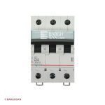 کلید مینیاتوری 3 پل 63 آمپر کلاس C لگراند از زاویه رو به رو