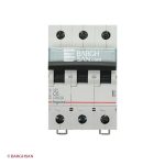 کلید مینیاتوری 3 پل 6 آمپر کلاس C لگراند زاویه رو به رو