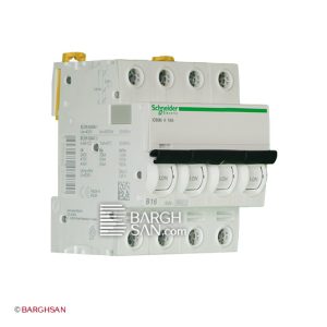 فیوز مینیاتوری اشنایدر 4 پل کلاس C سری acti9