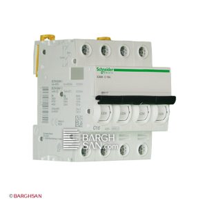 فیوز مینیاتوری 4 پل 16 آمپر کلاس C سری acti9 اشنایدر