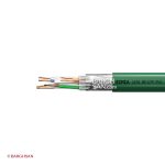 کابل شبکه Cat6 SFTP PVC سیمیا از زاویه کناری