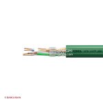 کابل شبکه Cat6 UTP LSZH سیمیا از زاویه کناری