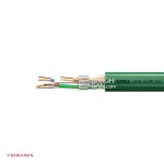 کابل شبکه Cat6 UTP PVC سیمیا از زاویه کناری