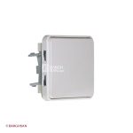 مغزی کلید تک پل سفید ضد آب پلکسو لگراند 069611