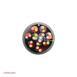 کابل تلفن ده زوج 0.5 سیمیا از زاویه رو به رو