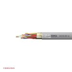 کابل تلفن ده زوج 0.6 سیمیا از زاویه کناری