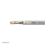 کابل تلفن چهار زوج 0.5 سیمیا از زاویه کناری