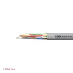 کابل تلفن شش زوج 0.5 سیمیا از زاویه کناری