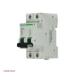 فیوز مینیاتوری دو پل 25 آمپر کلاس B اشنایدر سری multi9