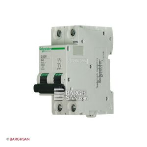 فیوز مینیاتوری دو پل 40 آمپر کلاس B اشنایدر سری multi9