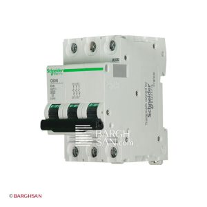 فیوز مینیاتوری سه پل 10 آمپر کلاس c اشنایدر سری multi9