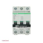 فیوز مینیاتوری سه پل 20 آمپر کلاس c اشنایدر سری multi9 زاویه رو به رو