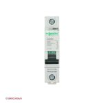 فیوز مینیاتوری تک پل 63 آمپر کلاس c اشنایدر سری multi9 زاویه رو به رو