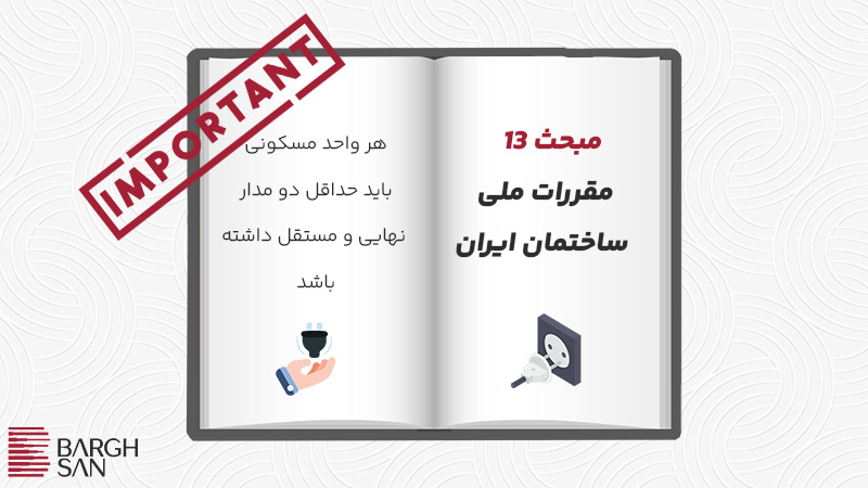 مبحث 13 مقررات ملی ساختمان ایران