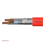 کابل مقاوم در برابر آتش نیمه افشان 3 در 2.5 به علاوه 2.5 یاقوت زاویه کنار