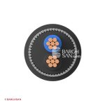 کابل برق ۲ در ۱۶ خراسان NYRY از نمای جلویی