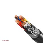 کابل برق آرموردار 3 در 120 بعلاوه 70 خراسان NYRY از زاویه سه بعدی