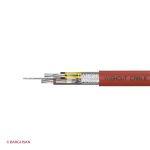 کابل 4 در 1.5 +0.5 فویل و درین وایر یاقوت زاویه کناری