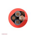 کابل مقاوم در برابر آتش 4 در 1.5 +1.5 یاقوت زاویه رو به رو