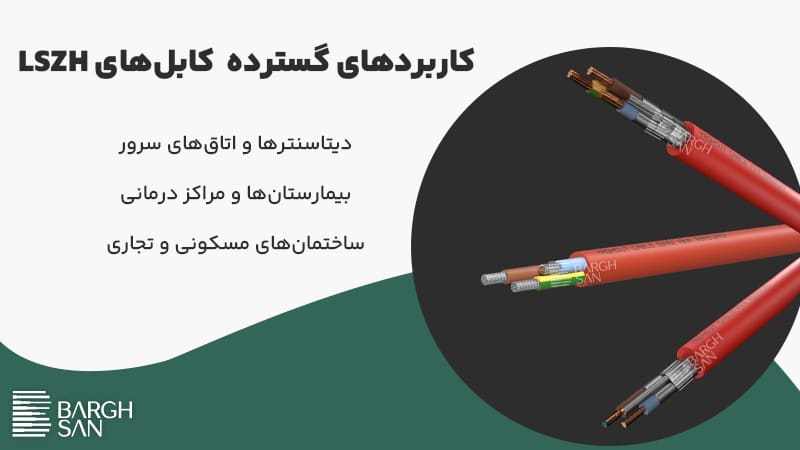 کاربردهای گسترده کابلهای LSZH