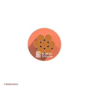 سیم سیلیکونی نسوز قطر 2 سایز 0.15 یاقوت زاویهرو به رو