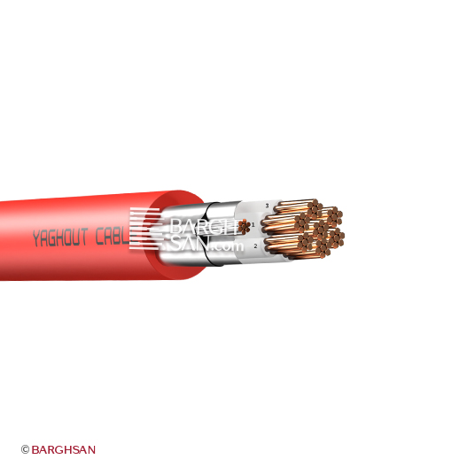 کابل یاقوت ضد حریق 7 در 0.5+2.5 نیمه افشان کابل یاقوت ضد حریق 7 در 0.5+2.5 نیمه افشان