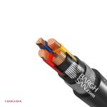 کابل آرموردار خراسان 3*185+95 NYRY زاویه کناری