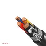 کابل آرموردار 3*240+120 خراسان افشارنژاد NYRY زاویه کناری