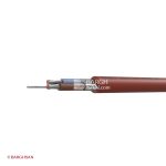 کابل مقاوم در برابر حرارت 2 در 1.5 فویل و درین وایر زاویه کناری