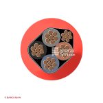 کابل مقاوم در برابر آتش نیمه افشان 4 در 4 به علاوه 4 یاقوت زاویه رو به رو