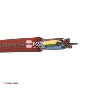 کابل 3 در 2.5 سیلیکونی افشان فویل و درین وایر یاقوت