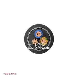کابل ارمورددار 3 در 2.5 افشارنژاد زاویه رو به رو